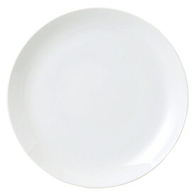 レーラホワイト 12.5吋メタ皿 白い器 洋食器 丸型プレート（LL） 業務用 約32.5cm 洋食 創作料理 主菜