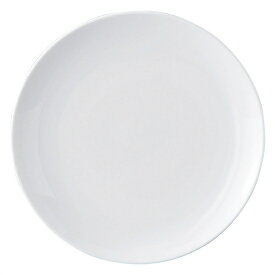 GIGA 白磁強化業務用 メタ10吋丸皿 白い器 洋食器 丸型プレート（L） 業務用 約26.5cm 肉料理