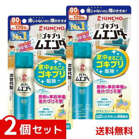 ゴキブリムエンダー 80プッシュ 最大120畳 無煙 ×2個セット 4987115323025 #