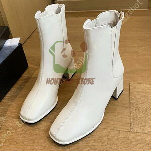 レディース サイドゴア 太ヒール ブーツ 黒 ショートブーツ 歩きやすい ブーティ バックジッパー ブーティー 美脚 大人 ヒール カジュアル 秋冬