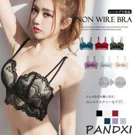 【スーパーセール限定】ブラジャー ノンワイヤー レディース レースブラ単品 可愛い 盛れる ブラジャー 脇肉 ランジェリー インナー下着