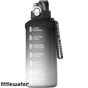 水筒 保温保冷 2リットル ウォーターボトル スポーツボトル グラデーションカラー 大容量 携帯便利 BPAフリー 漏れ防止 男の子 軽い