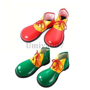 コスプレ 仮装 ピエロシューズ ピエロ 靴 シューズ コスチューム用小物 男女共用 コスプレ 衣装 ハロウィン パーティーグッズ 変装グッズ パーティー 変装