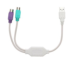 �t���X�C���O USB-PS/2 �ϊ��P�[�u�� FS-064 PS2 �L�[�{�[�h �}�E�X USB�ڑ�