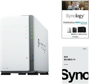 Synology NAS�L�b�g DS223j/G 2�x�C �N�A�b�h�R�ACPU 1GB������ �K�C�h�u�b�N�t DiskStation �������K�㗝�X�i �d�b�T�|�[�g�Ή� ���C�g���[�U�[����