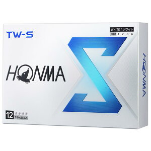 HONMA �S���t�{�[�� TW-X TW-S 2024�N���f�� 1�_�[�X 12������ 3�s�[�X �c�A�[�n �X�s�� �򋗗� �f�B�X�^���X �\�t�g �z���C�g �C�G���[ BT2402 �{�ԃS���t TOUR WORLD