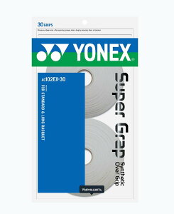 ���l�b�N�X YONEX �e�j�X �E�F�b�g�X�[�p�[�O���b�v 30�{�� �z���C�g AC102-30 �O���b�v�e�[�v �I�[�o�[�O���b�v