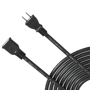 Akirari �����R�[�h 10m 1�� �\�t�g�^�C�v ���� ���O �d���P�[�u�� �d�H DIY 12A 125V �ψ�600V ��d�핢 �����P�[�u��