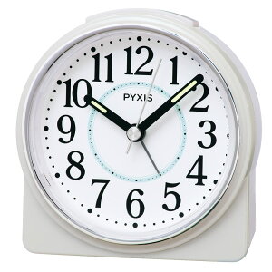 �Z�C�R�[�N���b�N(Seiko Clock) �ڊo�܂����v �u�����v �A�i���O ���p�[�� 89×86×47mm PYXIS �s�N�V�X NR451W