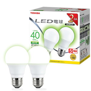 TOSHIBA(����) LED�d�� E26 A�` 40W���� �L�z�� �����F 2P �����Ή� LDA4N-G/K40V1RP