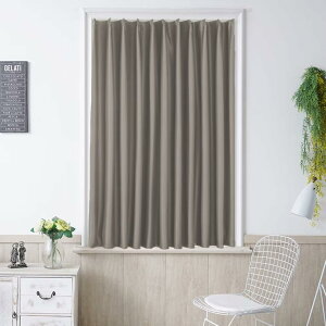 �Ռ��J�[�e�� ��120cm ��240cm 1�� �h���[�v�J�[�e�� ���n ���n �O���[ �f�M �ՔM �h�� �h�� UV�J�b�g �ۉ� ����ډB�� ����@�Ή� �A�W���X�^�[�t�b�N�t �Ԏd�؂� �k�� �V���v��