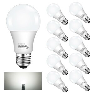 LED�d�� E26 100W�`���� 14W 10�Z�b�g �����F 6500K �L�z�� ��ʓd���` PSE�F�؍�