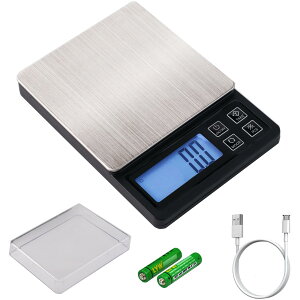 �f�W�^���X�P�[�� 0.1g�P�� 3kg �L�b�`�� �͂��� �v�ʊ� �X�e�����X �R���p�N�g USB�[�d ���܈��� �v���@�\ �����x ���� ���َq ��� �� �u���b�N