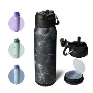 BOTTLE BOTTLE ���� 650ml �q�� �X�g���[�t�� ������ �ۗ␅�� �ꕔ��? 2WAY�W �^��f�M �X�e�����X�{�g�� �R��h�~ �j�̎q ���̎q ���@�т� �X�|�[�c�{�g�� ���j��