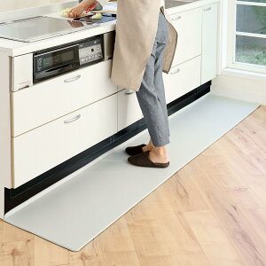 �L�b�`���}�b�g 50×240cm ���L ����8mm �ᔽ�� �N�b�V���� PVC �h�� �@���� ����~�� ���n L���^�܂�ڕt�� ���C�g�O���[