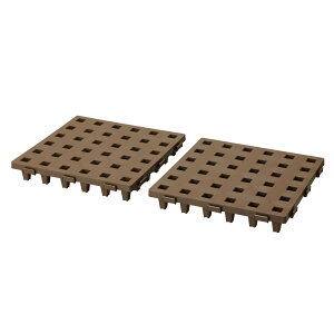 ���̂� 2���Z�b�g 30×30cm ����5cm �ω׏d300kg �v���X�`�b�N�� �W���C���g�� �A���\ ���C�΍� ��������[ �N���[�[�b�g �ʋC�� �u���E��