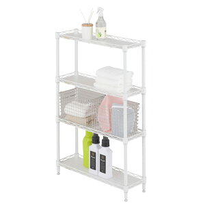 �X�`�[�����b�N ���Ԏ��[ ��20cm ���s60cm 4�i �X���� �L�b�`�����[ ������� �z���C�g �����h�~�V�[�g�t�� �����܎��[ ���b�N