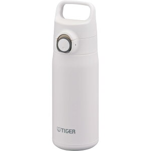 �y�p�b�L����̌^�z �^�C�K�[���@�r(TIGER) ���� 500ml �����v�b�V�� �X�e�����X�{�g�� �n���h���t�� �ۗ� �ۉ� �y�� �􂢂₷�� BPA�t���[ �X���[�N�z���C�g MTA-J050WH