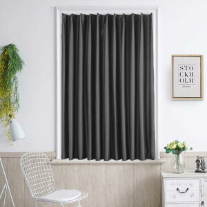 �Ռ��J�[�e�� �����p ��90cm ��125cm 1������ ���n UV�J�b�g �f�M �ۉ� �h�� �ߓd�΍� �ډB�� �A�W���X�^�[�t�b�N�t�� �k�� �V���v�� �u���b�N
