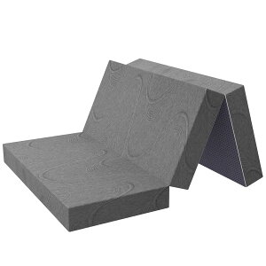 �}�b�g���X �Z�~�_�u�� ������ �O�܂� 15cm ���� �܂肽���� �̈����U �R�ۖh�L �􂦂�J�o�[ �~�z�c 120×195cm �O���[