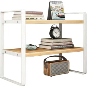 ��ド�b�N �{�I �f�X�N��u���I �I�[�v�����b�N ���[���b�N 2�i ��30cm ���s20cm ����36cm �ؐ� �z���C�g �g���i �f�X�N����[