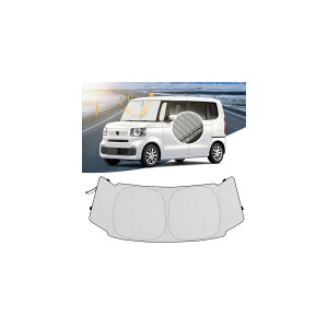 LIMSTYLE �z���_ �V�^N-BOX JOY JF5/6�^ �T���V�F�[�h �t�����g�K���X�p �G�k�{�b�N�X �W���C �}���`�T���V�F�[�h n�{�b�N�X 3��� �Ռ� �f�M �V�F�[�h �J�[�e�� R5.10�`���s ������ UV�J�b�g �Ԓ���