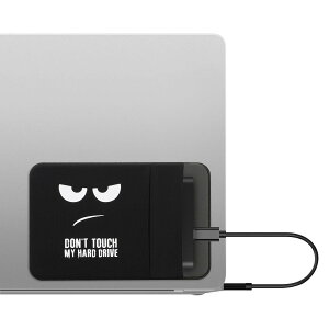 kwmobile �ی�X���[�u SanDisk Portable SSD, Samsung T7, Crucial X8, HDD�Ή� SSD�P�[�X- 2�|�P�b�g HDD�P�[�X �|�[�^�u��SSD �O�t�� 13x8.3cm �O���[