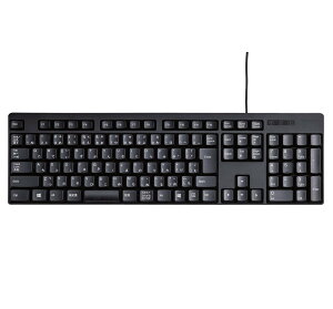 �G���R�� �L�[�{�[�h �L�� �����u���� �u���b�N TK-FFCM01BK