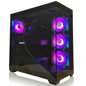 TITAN GAMING �Q�[�~���OPC �f�X�N�g�b�v�p�\�R�� GeForce RTX 5060 Ryzen 7 5700X ������16GB NVMe SSD 1TB Windows 11 Home CX200M �u���b�N