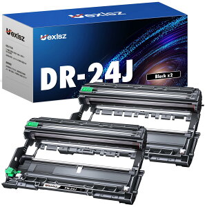 DR-24J �h�������j�b�g �u���U�[ (brother) �p 2�{�Z�b�g TN-29J �Ή��h���� �u���b�N DR24J �h���� �݊� �����i�Ɠ����Ή��@��F HL-L2375DW HL-L2370DN HL-L2330D MFC-L2750DW MFC-L2730DN DCP-L2550DW DCP-L2535D FAX-L2710DN