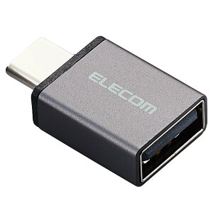 �G���R�� USB-A to C�ϊ��A�_�v�^ �R���p�N�g�T�C�Y Type-C�ϊ� USB2.0 480Mbps Macbook �u���b�N M-AFCMADBK