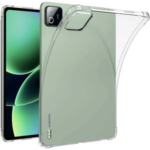 For Xiaomi Pad 8/Pad 8 Pro �P�[�X �J�o�[ �ی�P�[�X �ی�J�o�[ 2025�N���� �N���A YAJOJO TPU�f�� �y�� ���^ �ϏՌ� �����h�~ �w��h�~�i�N���A�j