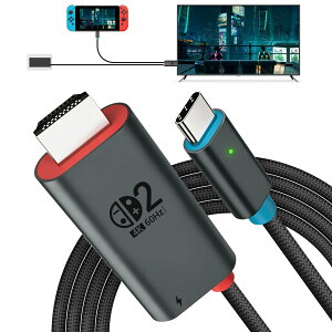 AltaMoment Switch 2 �h�b�N�y2026�V�o�� Switch 2�u22.0.0�v�Ή��z �e���r�o�� HDMI Type-C �X�C�b�`2 �h�b�N HDMI 4K60Hz�f���o��/PD100W�[�d/���ڂ�TV�o�� USB-C to HDMI�P�[�u���A�_�v�^ Switch/Switch2/Switch OLED/Steam D