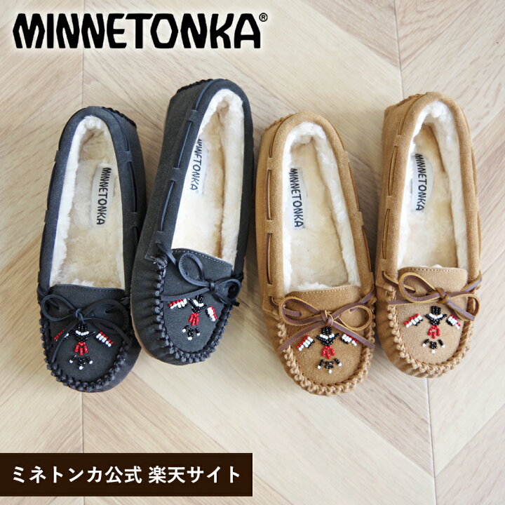 楽天市場】【ミネトンカ 公式】MINNETONKA ファーモカシン【CALLY 