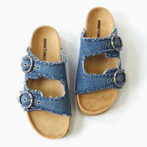 �ySALE�z�y�~�l�g���J �����zMINNETONKA �yGEORGINE �W���[�W�[���z���]�[�g�T���_�� �y572425 572295�z �_�u���x���g �X���C�h�T���_�� �X�G�[�h �t���b�g