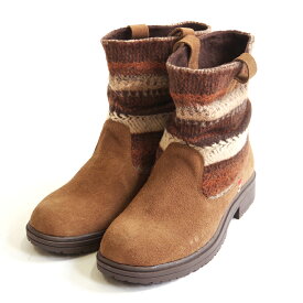 【SALE】【ミネトンカ 公式】MINNETONKA JOLI ジョリ 【82045 82047】ニットブーツ ショートブーツ ブーツ ローヒール ファブリック クッション 厚底 防寒