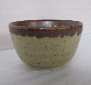 マルチボウル 多用途 茶碗 和食器 小鉢 中鉢 たっぷり碗 黄瀬戸マット釉 錆巻 飴釉 斑点