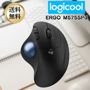 ���W�N�[�� �É� ���C�����X �g���b�N�{�[�� �}�E�X M575SPd Bluetooth Logibolt ���� windows mac iPad OS Chrome �g���b�N�{�[���}�E�X �u���b�N M575 M575SP �������K�i