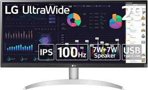 LG ���j�^�[ �f�B�X�v���C 29WQ600-W 29�C���`/ ���ʃE���g�����C�h(2560×1080)