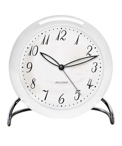 ARNE JACOBSEN LK Table Clock AJ43670 �z���C�g 11cm