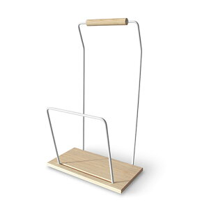 TChoCTCh 40121-W Newspaper Rack zCg L 18 x D 25 x H 45 cm@SIDEBYSIDE