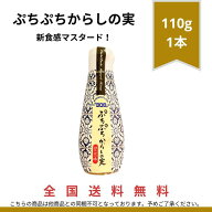 ぷちぷちからしの実 110g 1本 マスタードソース ハニーマスタードソース 粒マスタード 取り寄せ お取り寄…