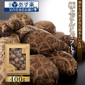 【エントリーで全品P10倍】 父の日 ギフト お中元 国産 原木 しいたけ どんこ 400g 乾し 乾椎茸 椎茸 2024 贈り物 送料無料 高級 10000円 乾燥 栽培 1万円 干し 和食 自然 食品 無農薬 お祝い お返し 引き出物 御祝 内祝い 快気 祝い 出産祝い 結婚祝い 贈答 乾物 肉厚 粗品