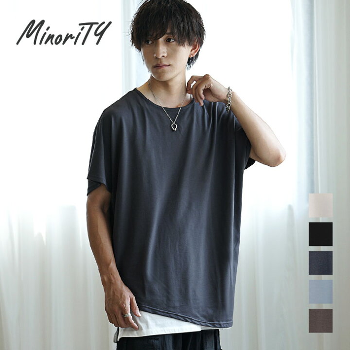 楽天市場】ビッグTシャツ メンズ オーバーサイズ Tシャツ ドルマン  