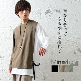 楽天市場 長袖 無地 Tシャツ 重ね着の通販