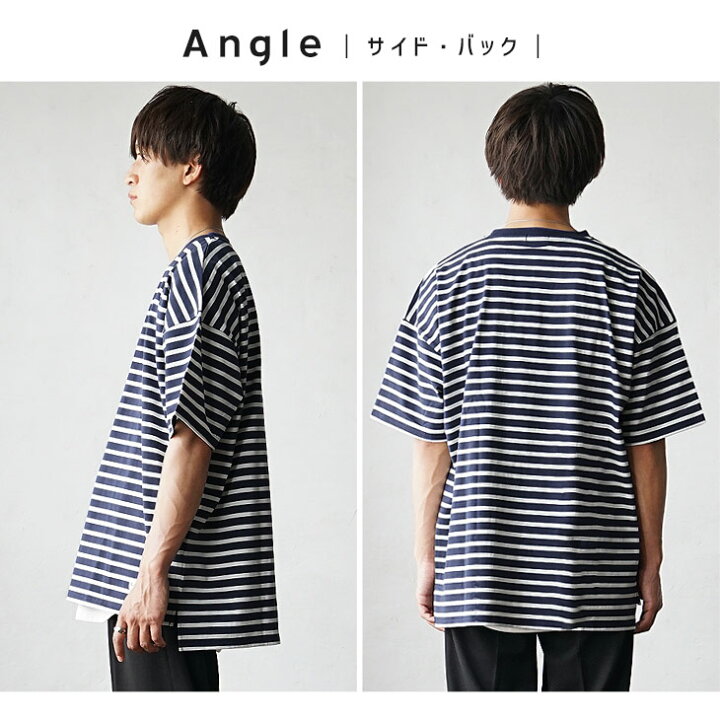 楽天市場】ボーダー Tシャツ メンズ ボーダー 半袖 メンズ ボーダー T 