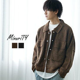 Minority もふもふアウター メンズ MinoriTY もこもこオーバーサイズ 