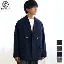 テーラードジャケット メンズ オーバーサイズ ビッグシルエット ジャケット チェック ブレザー ライトアウター とろみ素材 スーツ地 大きいサイズ セットアップ スーツ ブラック ネイビー 韓国 ファッション 秋 冬 秋服 秋物 メンズファッション マイノリティ minority