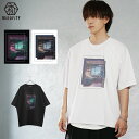 オーバーサイズ tシャツ メンズ ビッグtシャツ メンズ 韓国 ビッグシルエット tシャツ メンズ 5分袖 6分袖 7分袖 tシャツ メンズ tシャツ 半袖 ビッグシルエットtシャツ プリント グラフィック トップス 韓国 ファッション 夏服 夏 メンズファッション マイノリティ minority