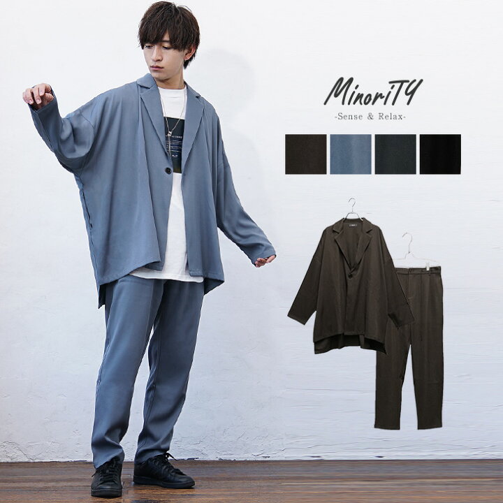 楽天市場】セットアップ メンズ 春 ドルマン セットアップ メンズ  